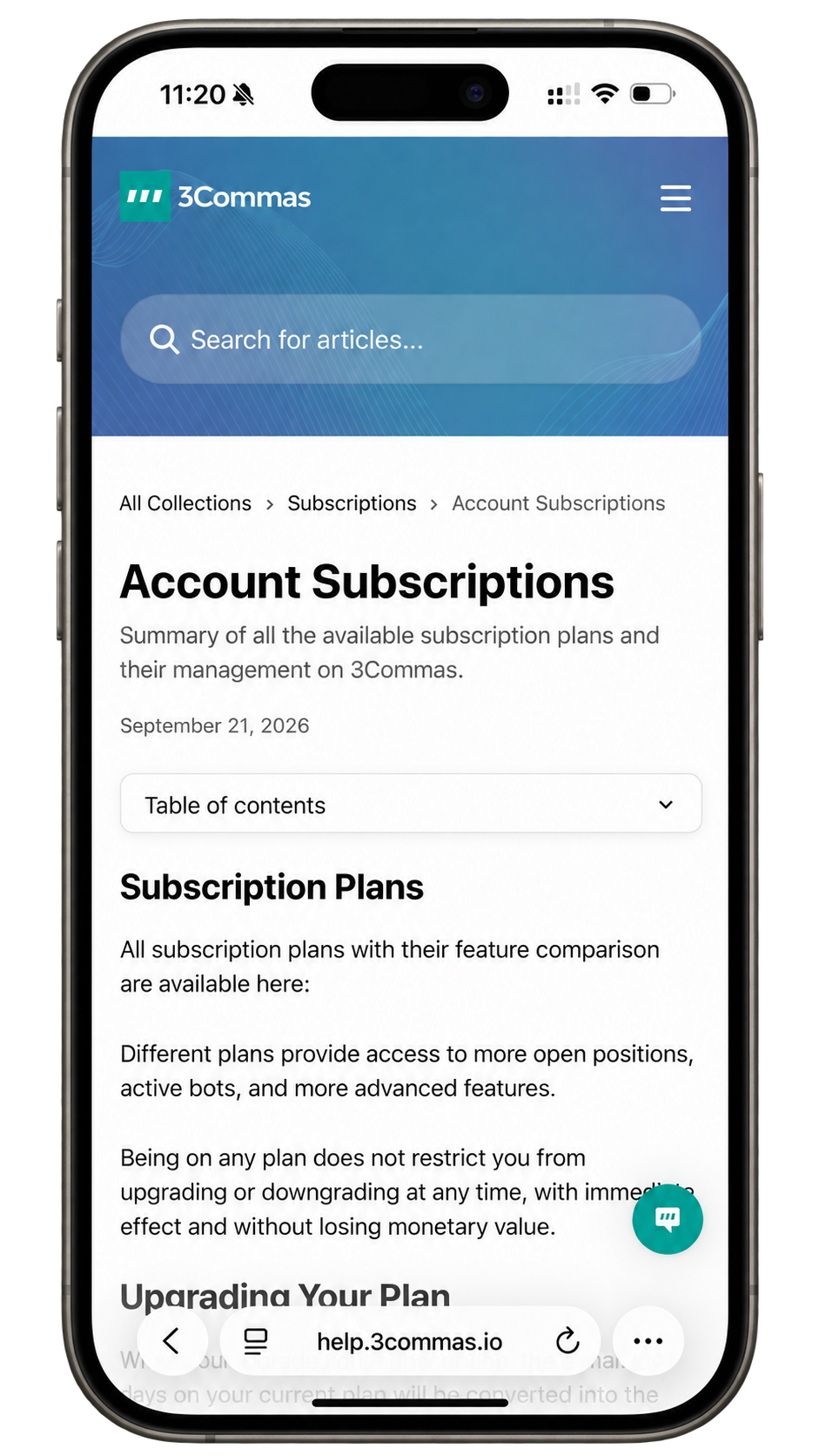 3commas mobile version 1