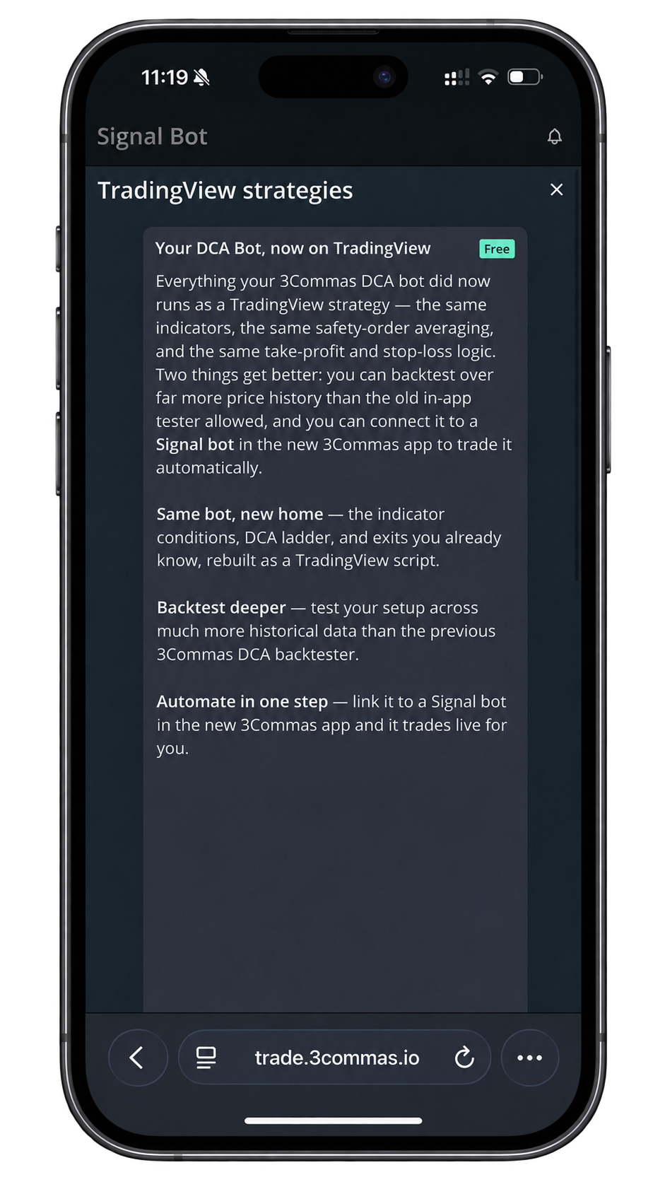 3commas mobile version 1
