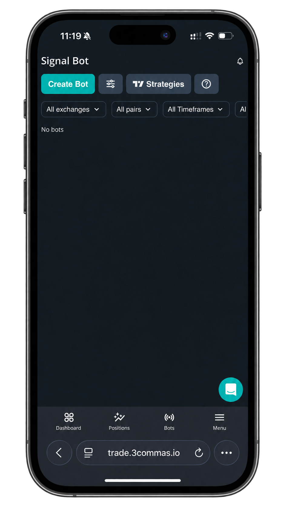 3commas mobile version 1