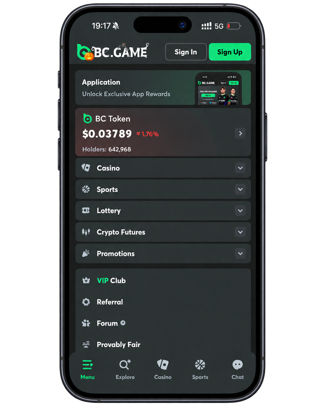 BC Game Mobile 1