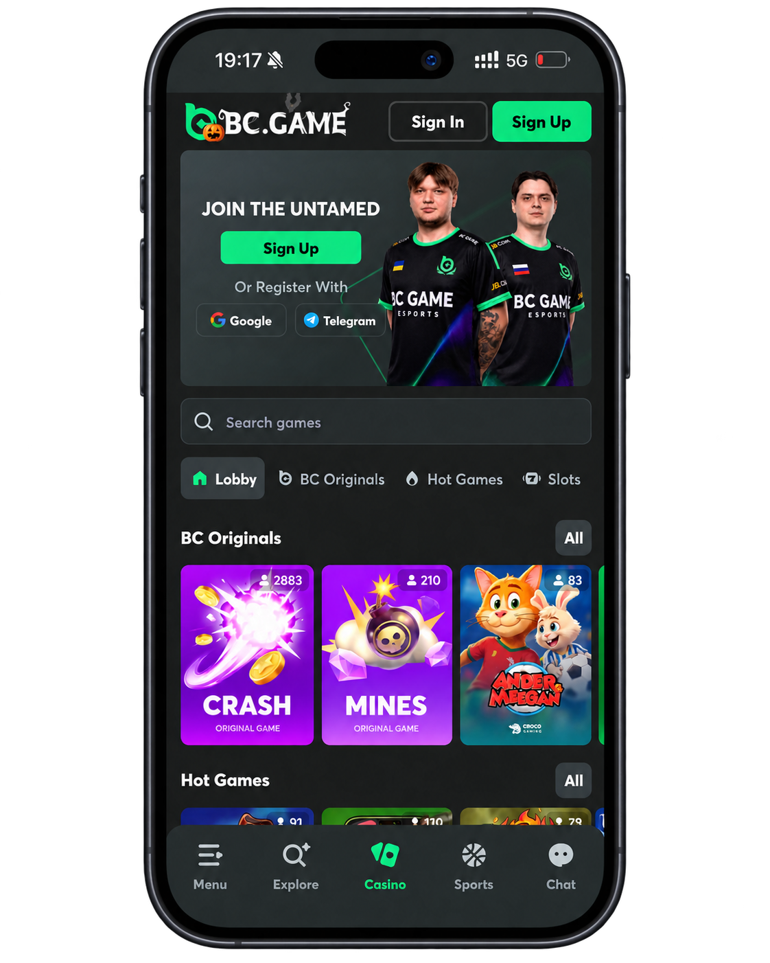 BC Game Mobile 1