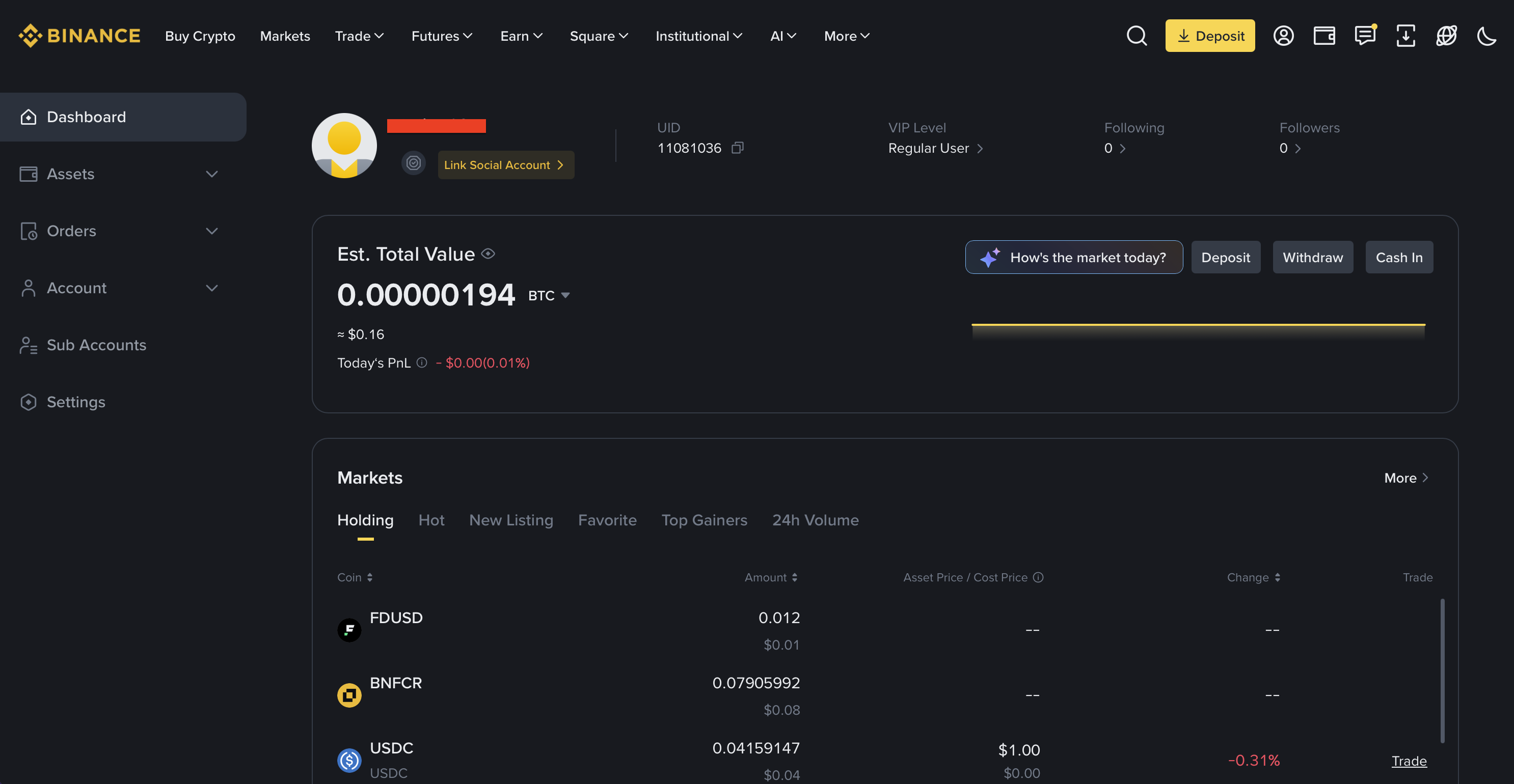 binance preview