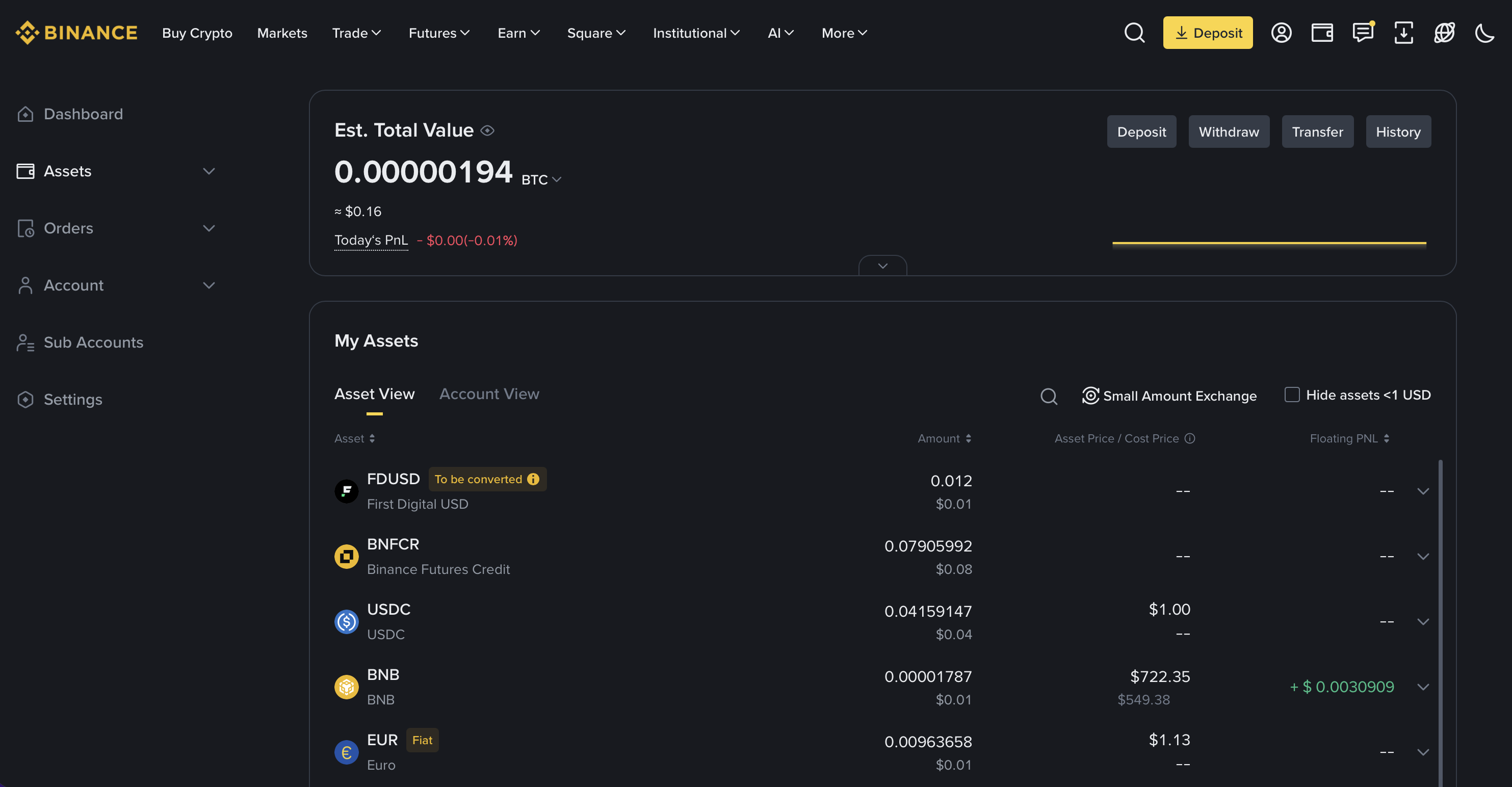 binance preview