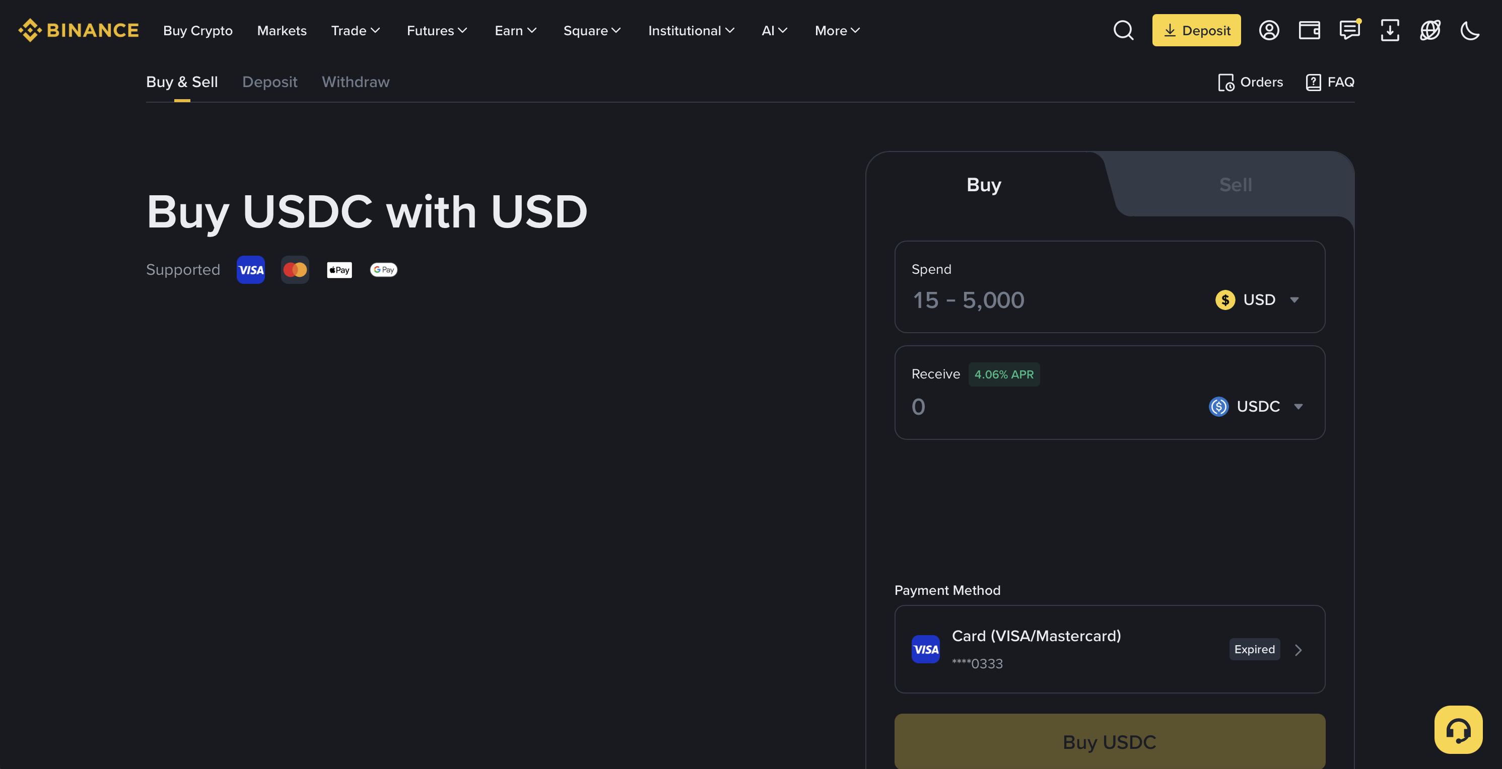 binance preview