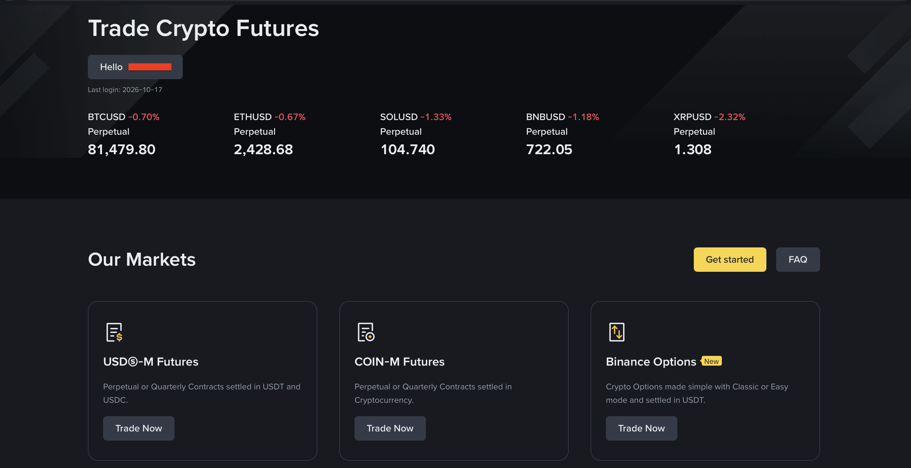 binance preview