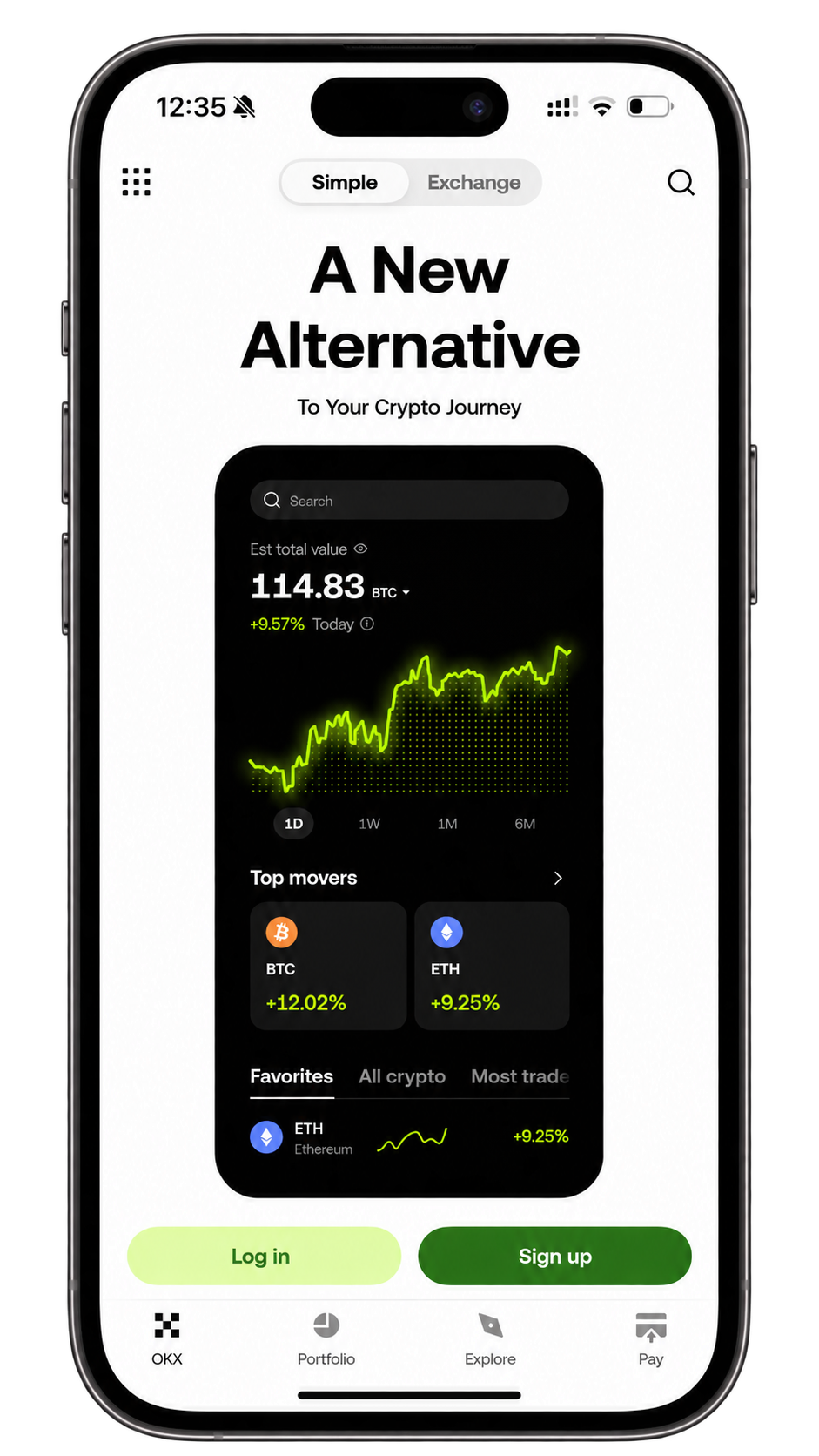 OKX Mobile exchange experience