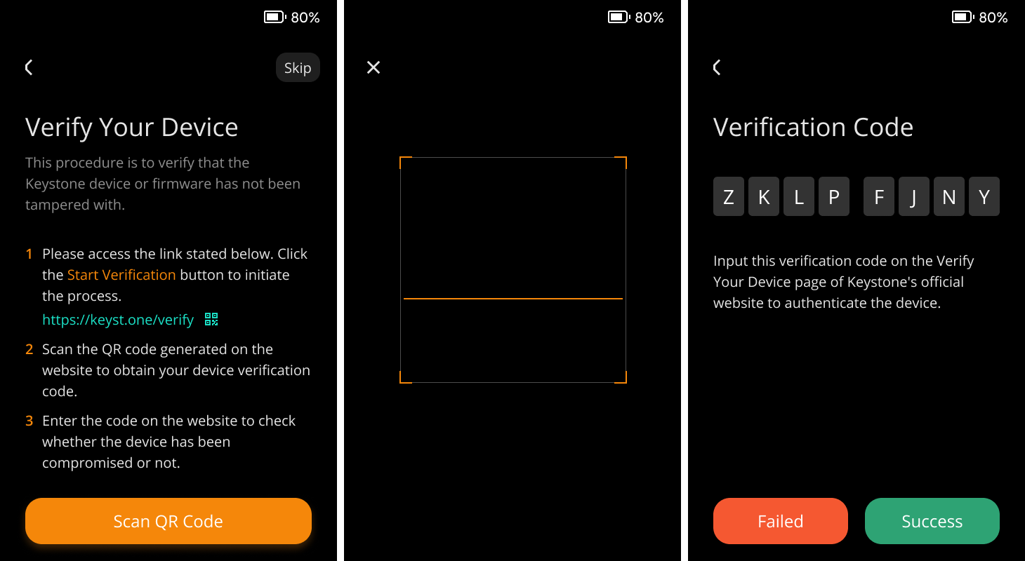 Keystone 3 Pro installation guide