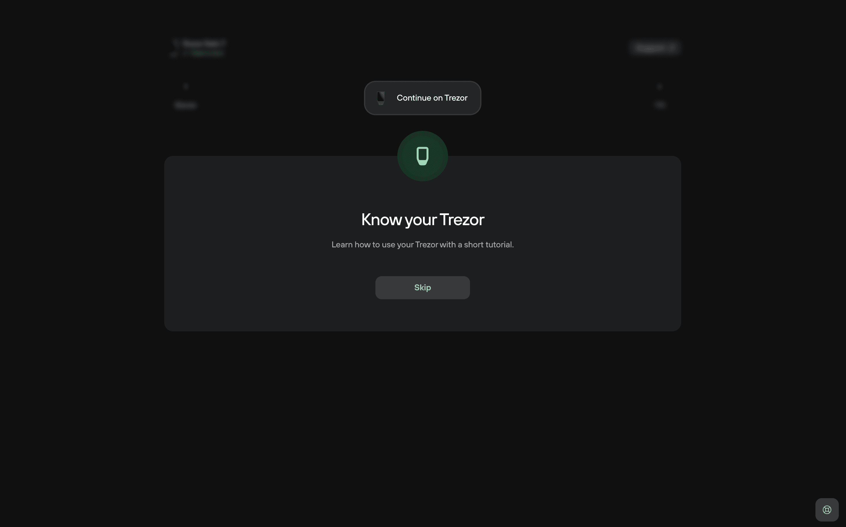 trezor safe 7 setup steps