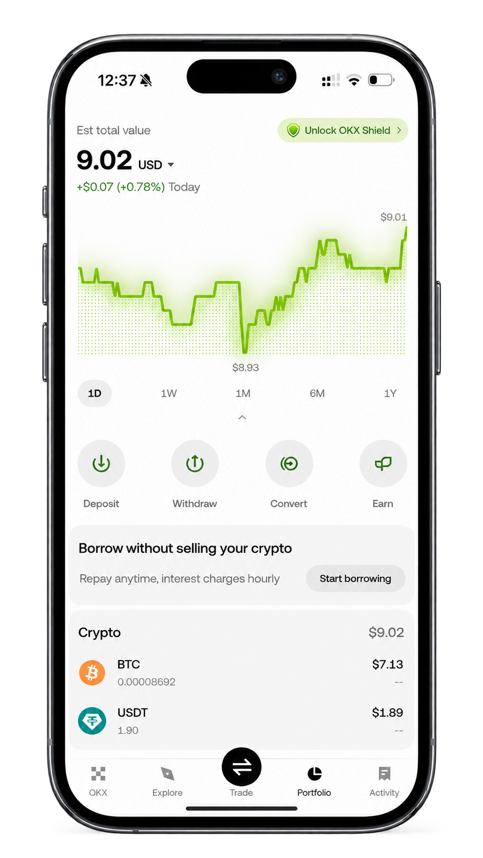 OKX Mobile exchange experience