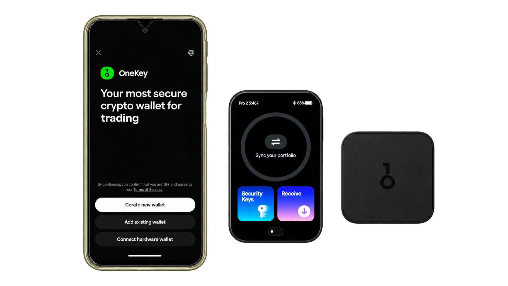 onekey pro 2 hardware wallet set up guide