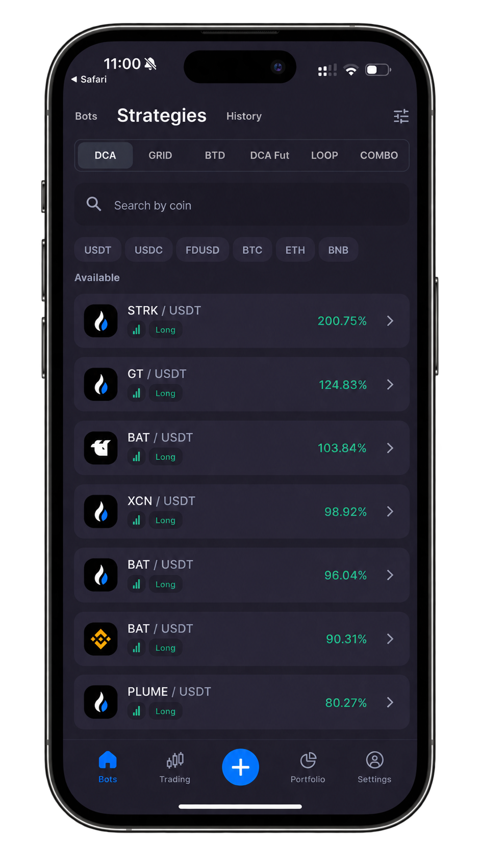 bitsgap trading bot mobile app crypto experience