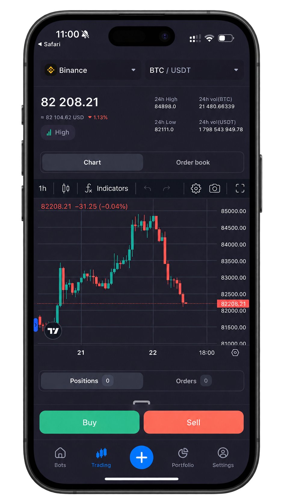 bitsgap trading bot mobile app crypto experience
