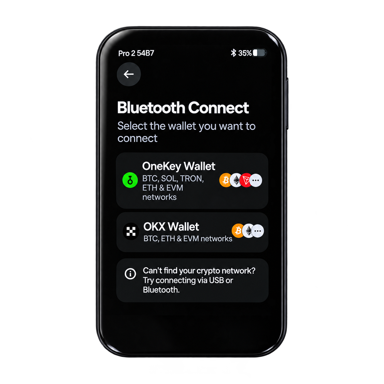 onekey pro 2 hardware wallet set up guide