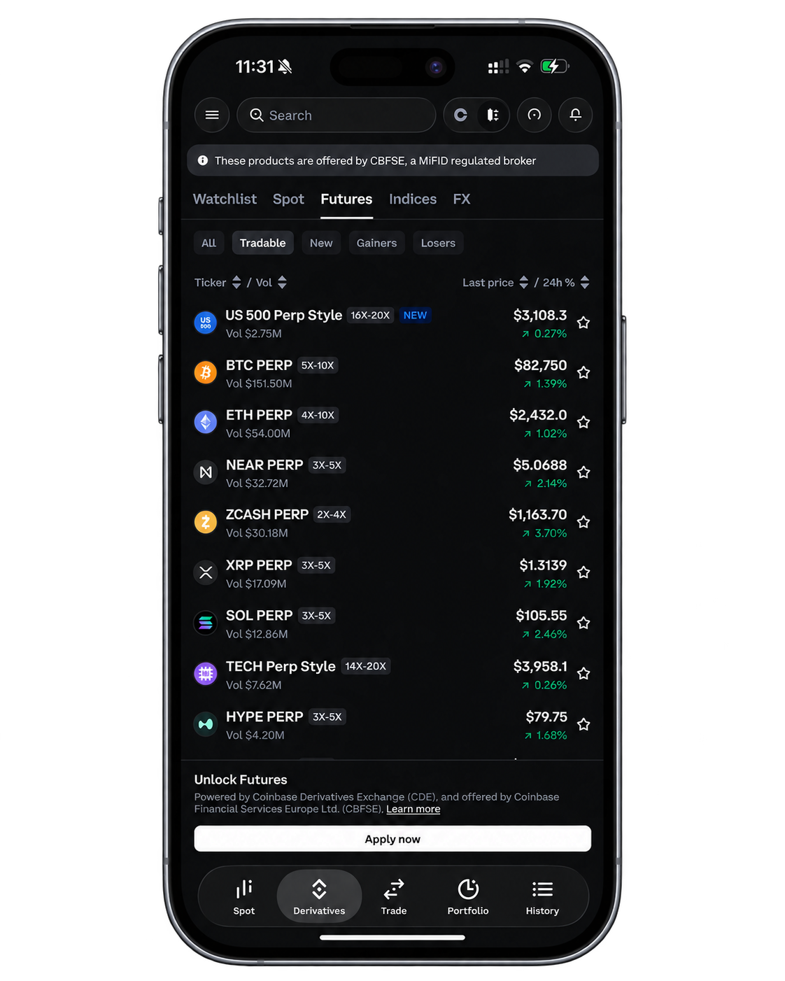 coinbase exchange crypto trading mobile experience