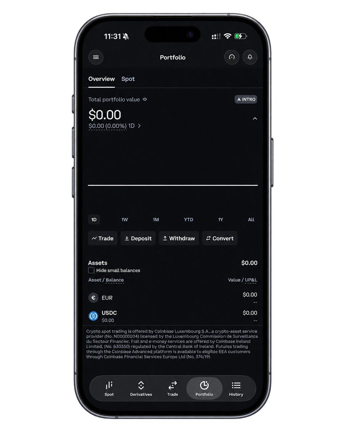coinbase exchange crypto trading mobile experience