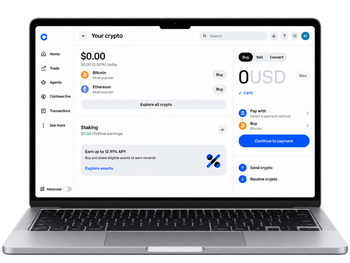 coinbase exchange crypto trading experience