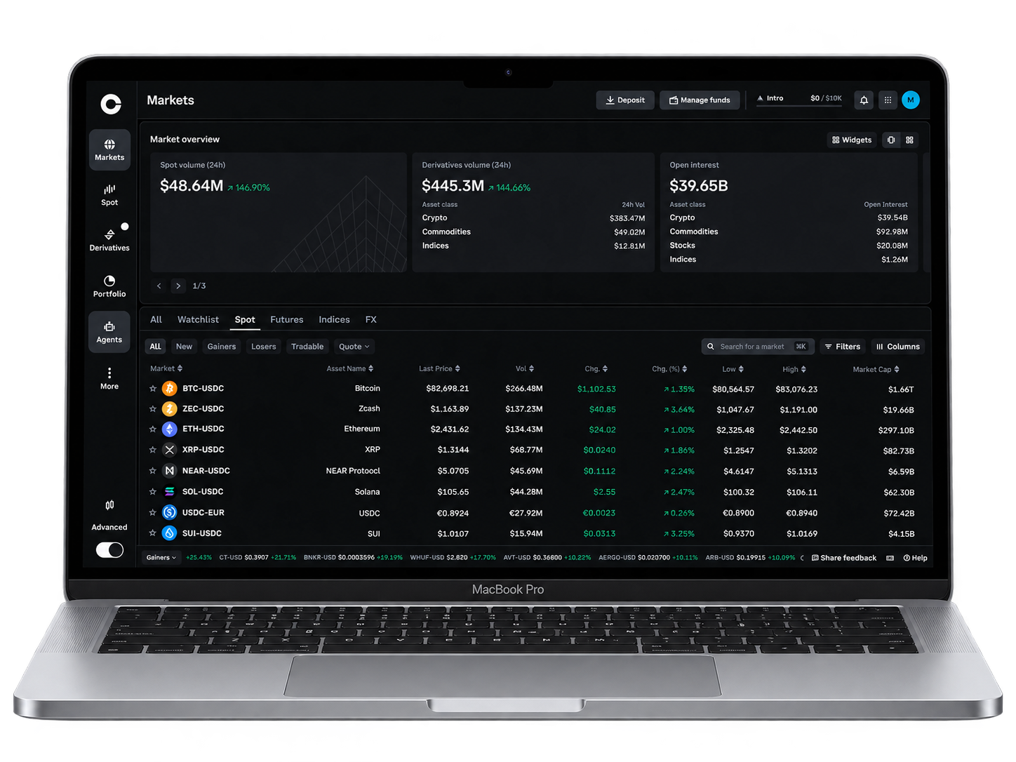 coinbase exchange crypto trading experience