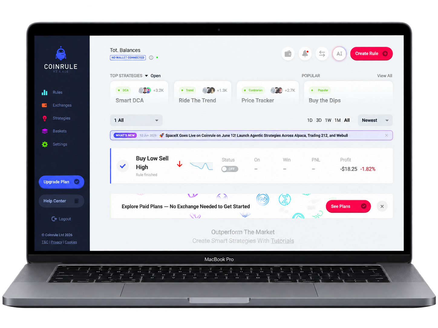 coinrule crypto trading bot PC version