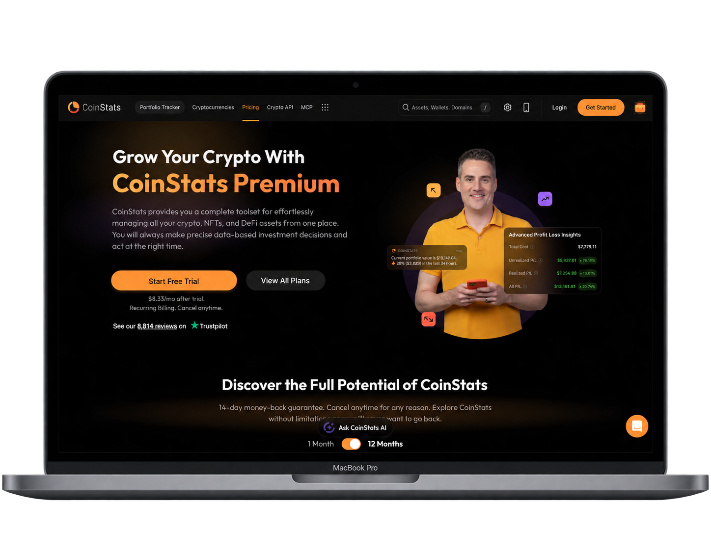 coinstats portfolio tracker web version