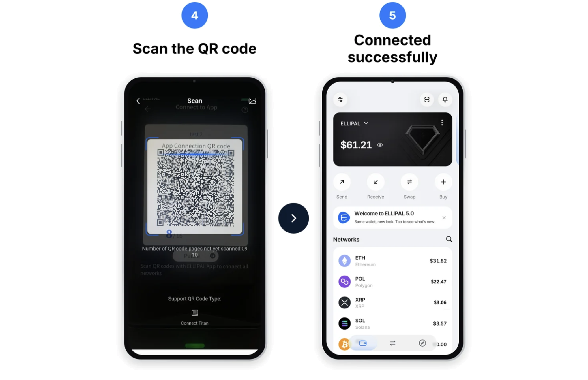 ellipal titan app guide