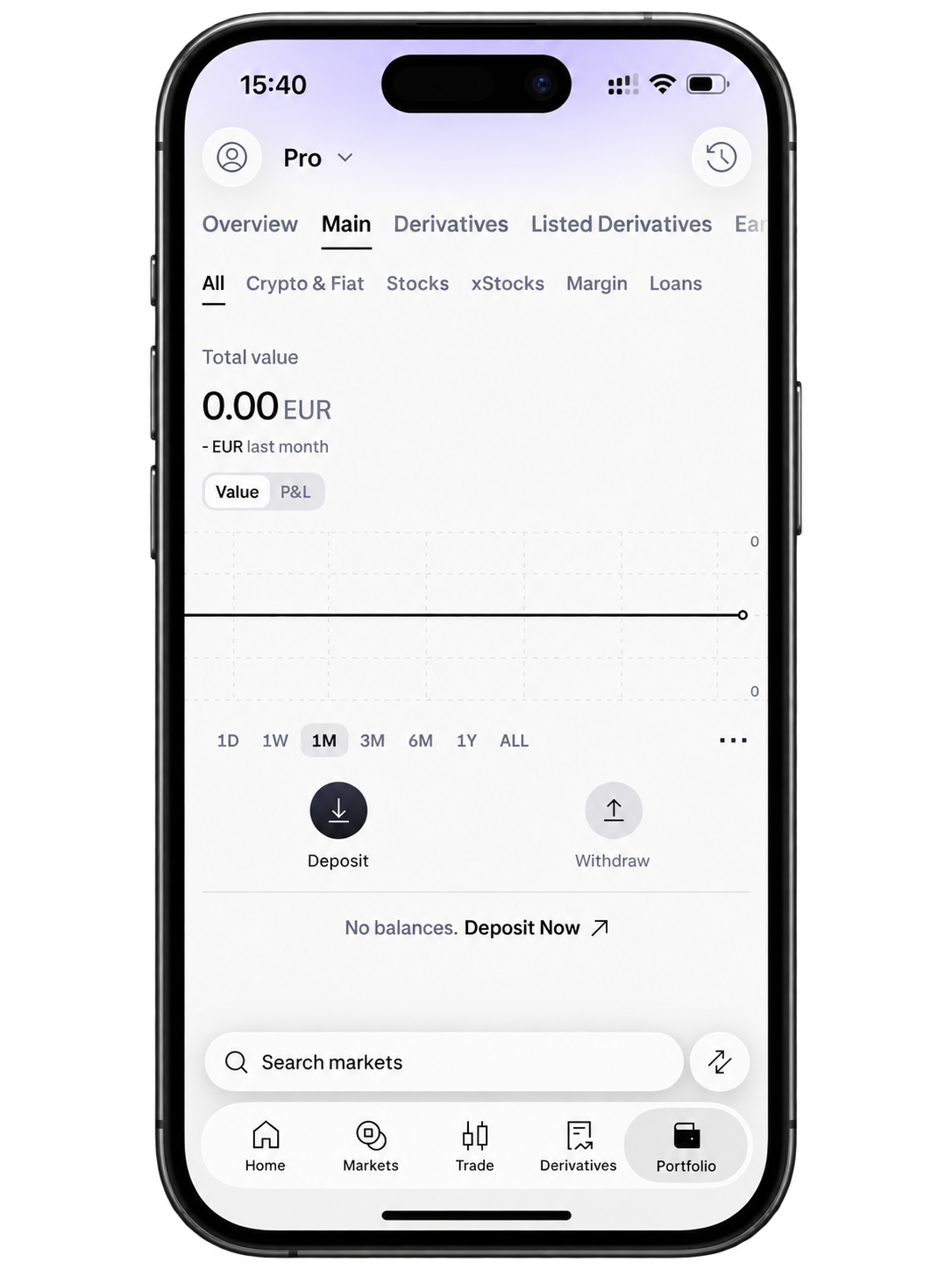 kraken exchange crypto mobile experience