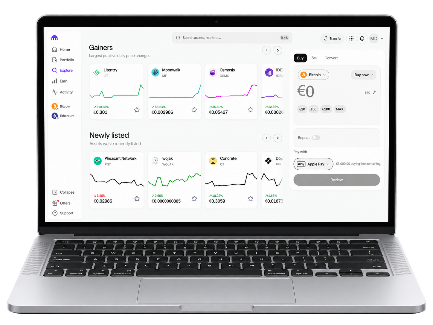 kraken PC crypto experience crypto exchange