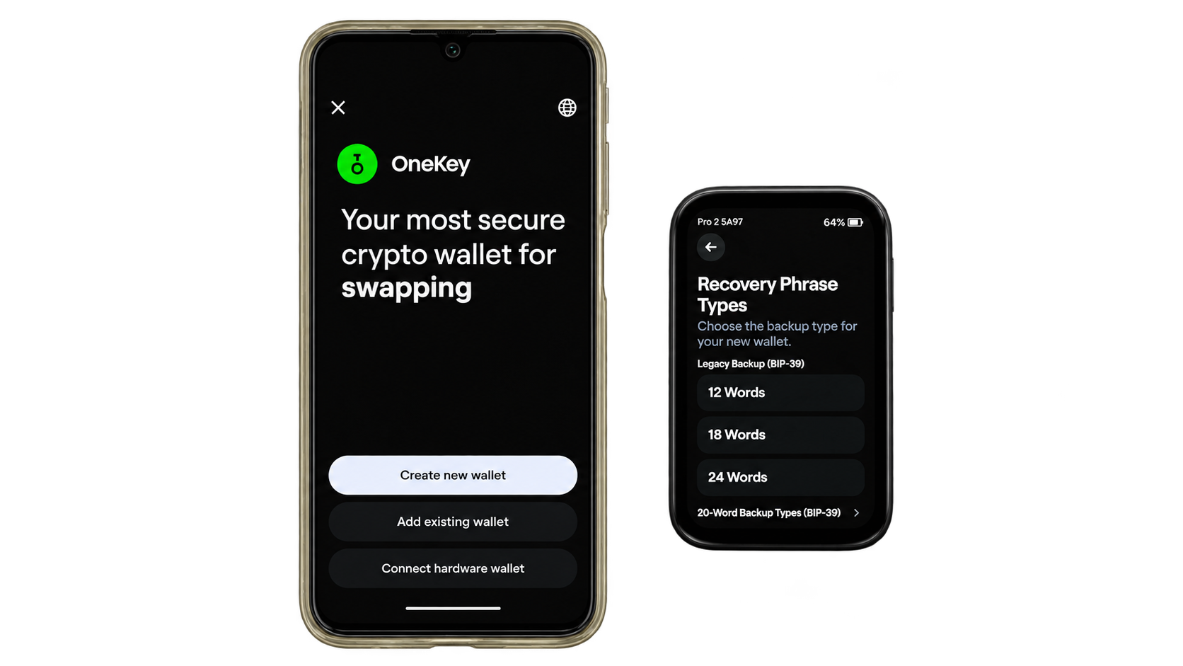 onekey pro 2 hardware wallet set up guide