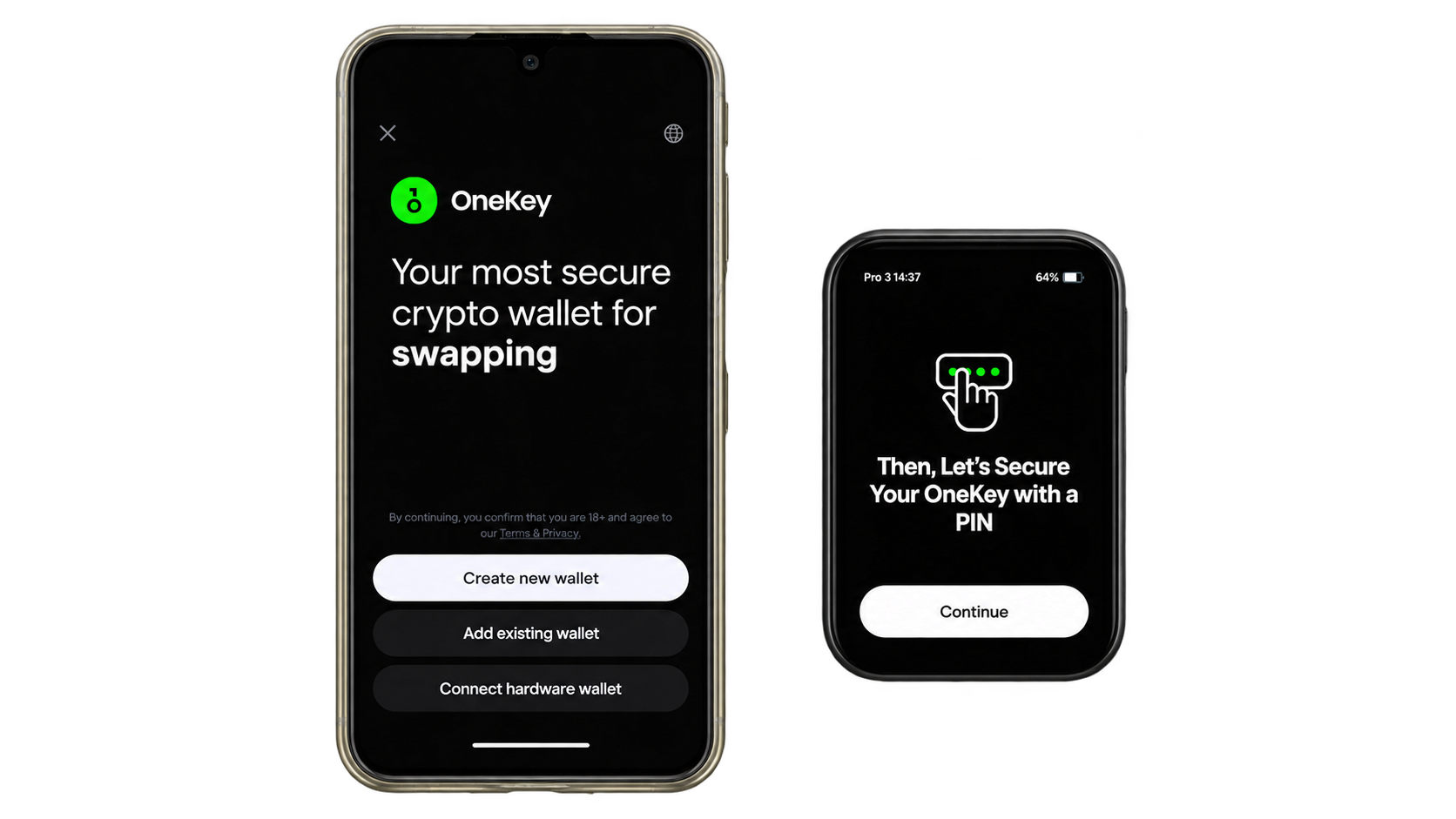 onekey pro 2 hardware wallet set up guide