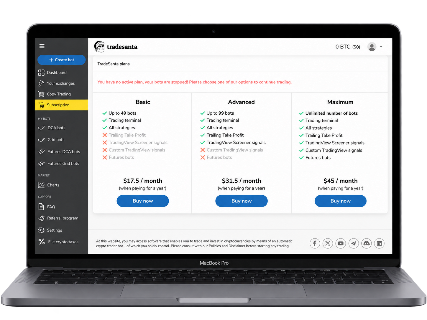 tradesanta crypto trading bot pc version